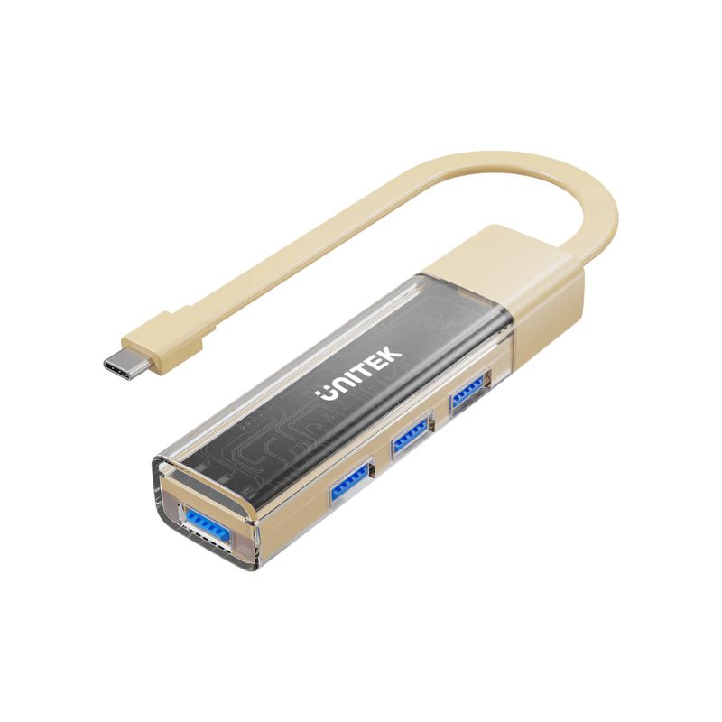 Hub UNITEK 4 Cổng USB A 5Gbps Dùng Chung Cho USB C/ USB A