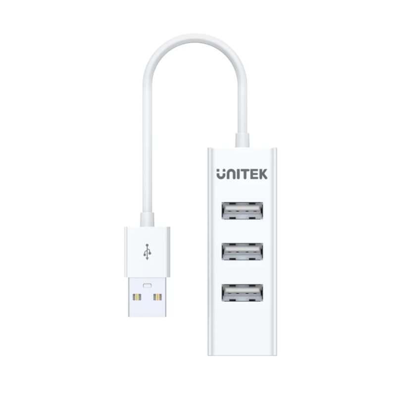 Hub UNITEK Chia 4 Cổng USB 2.0 Màu Trắng