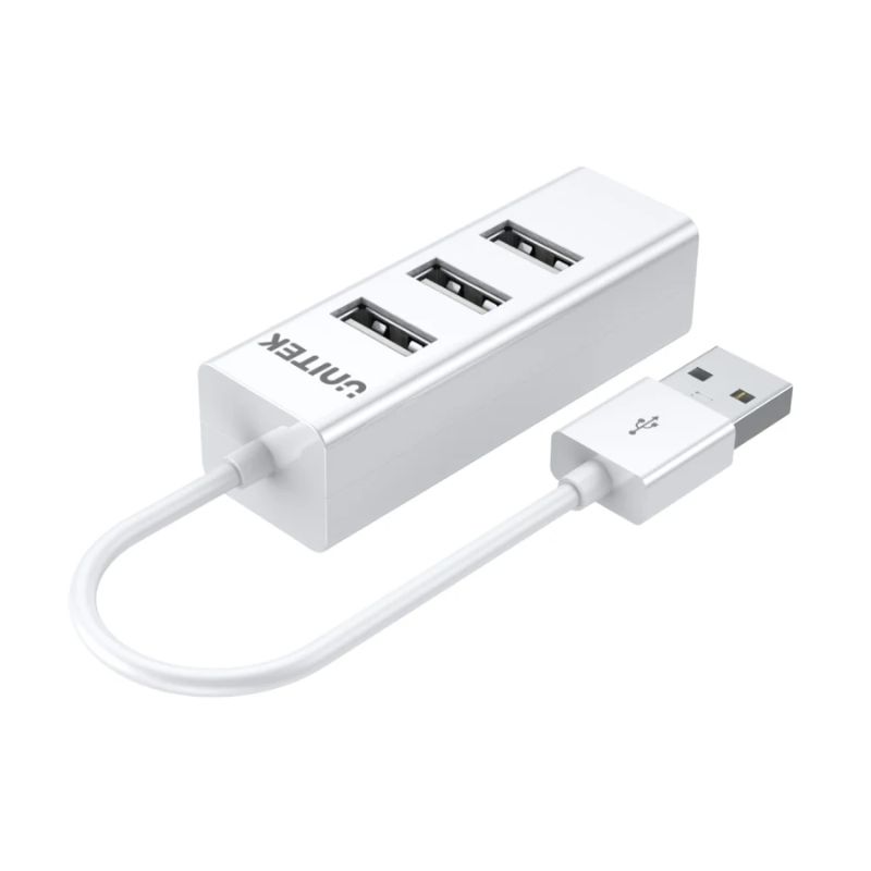 Hub UNITEK Chia 4 Cổng USB 2.0 Màu Trắng