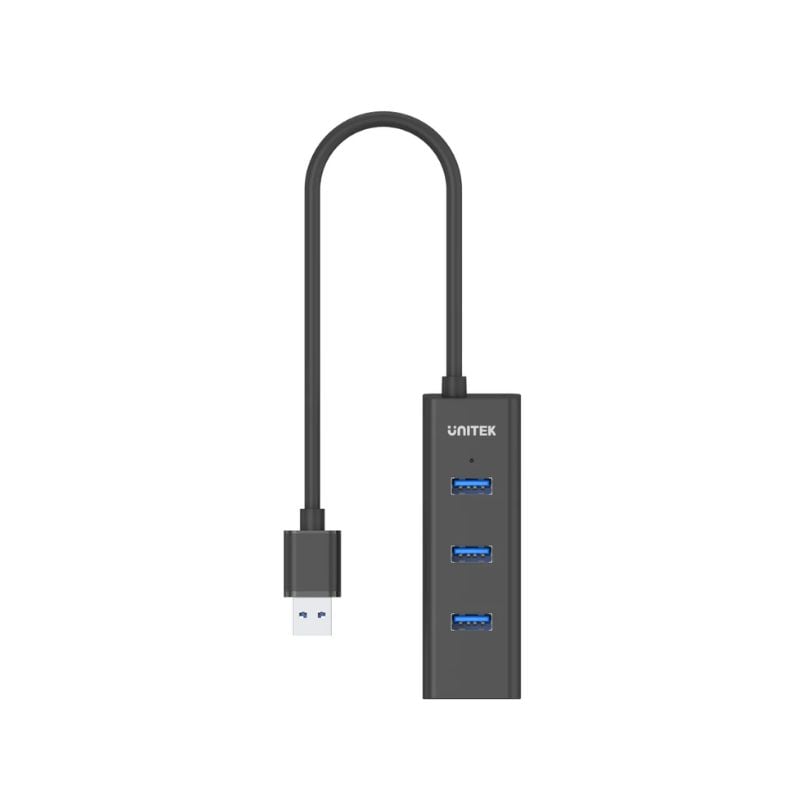 Hub UNITEK Chia 4 Cổng USB 3.0 Tốc Độ 5Gbps Có Nguồn Phụ