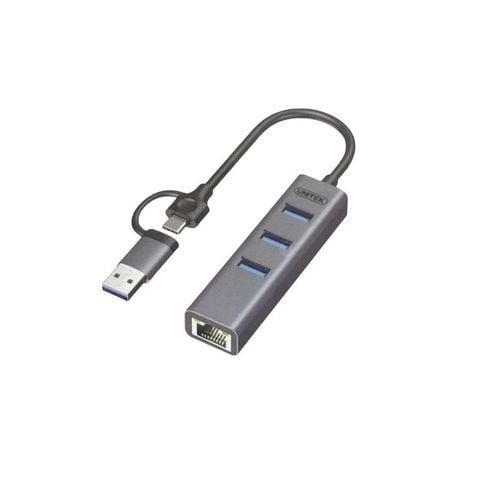 hub-usb-c-unitek-h1907c-3x-usb-3-0-lan-gigabit-1000mbps