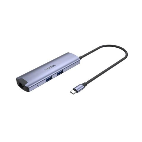 hub-usb-c-unitek-uhub-h6-6-in-1-hdmi-4k-lan-gigabit-pd-100w