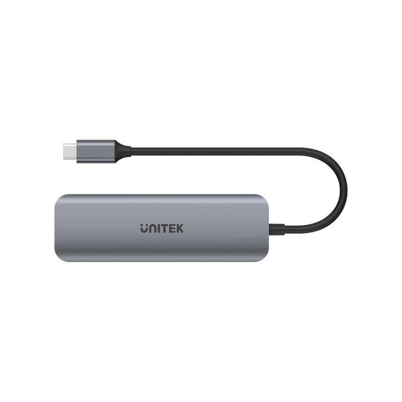 Hub USB C UNITEK uHUB P5 4 Cổng USB A 5Gbps (Có Nguồn Phụ 10W)