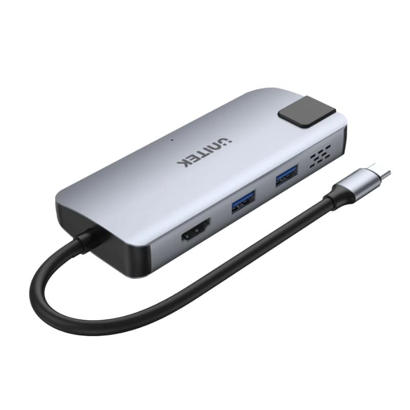 Hub USB C UNITEK uHUB P5+ 5 in 1 (10Gbps + HDMI 4K 60Hz + PD 100W + LAN)