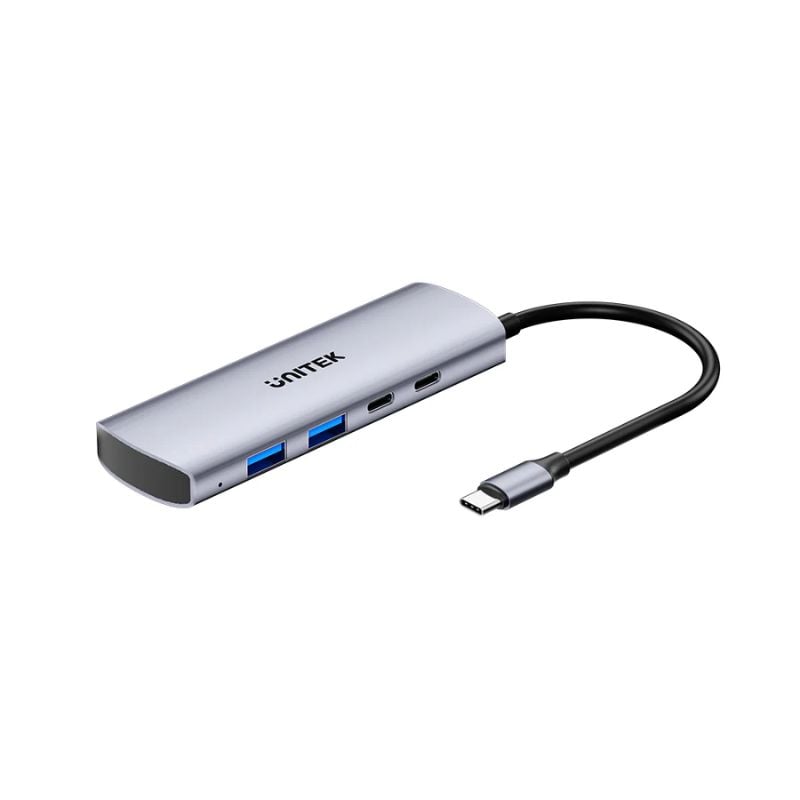 Hub USB C UNITEK uHUB Q4 4 Cổng 10Gbps (2x USB C + 2x USB A)