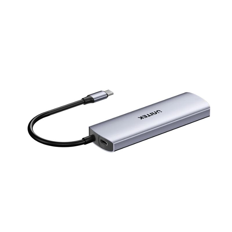 Hub USB C UNITEK uHUB Q4 4 Cổng 10Gbps (2x USB C + 2x USB A)