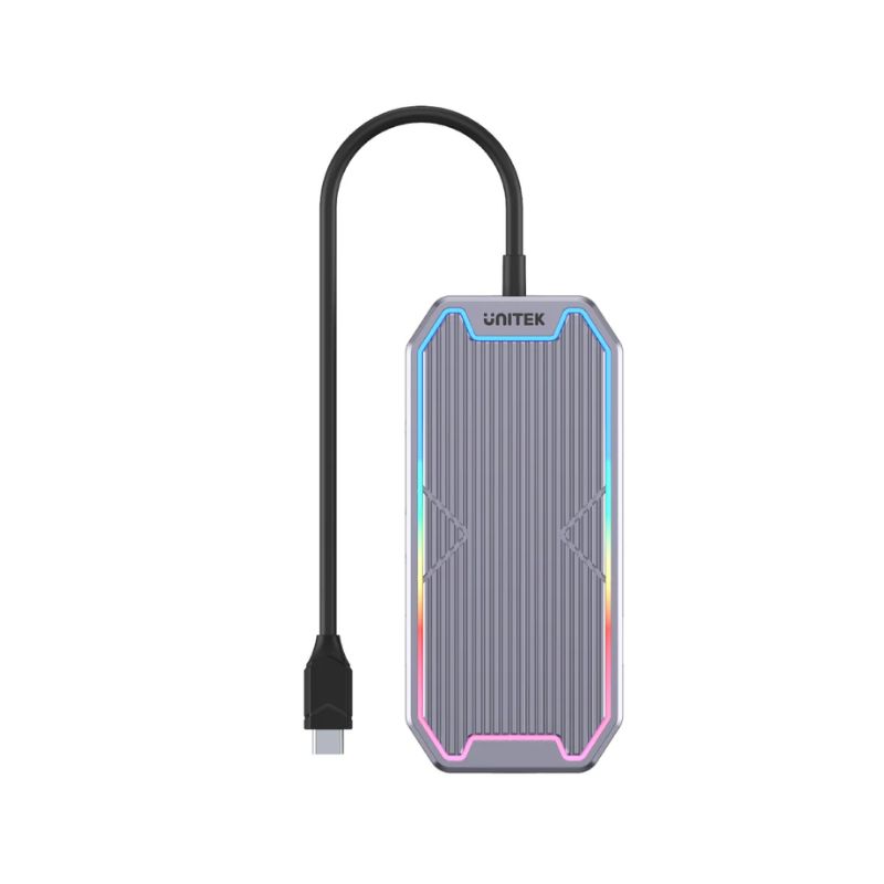 Hub USB C UNITEK uHUB S7 7 in 1 (10Gbps + HDMI 4K 60Hz + PD 100W + LAN)