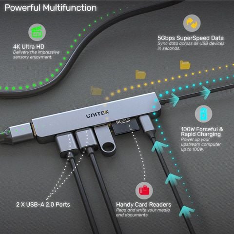 hub-usb-c-unitek-uhub-s7-7-in-1-hdmi-4k-pd-100w-usb-3-0-2-0