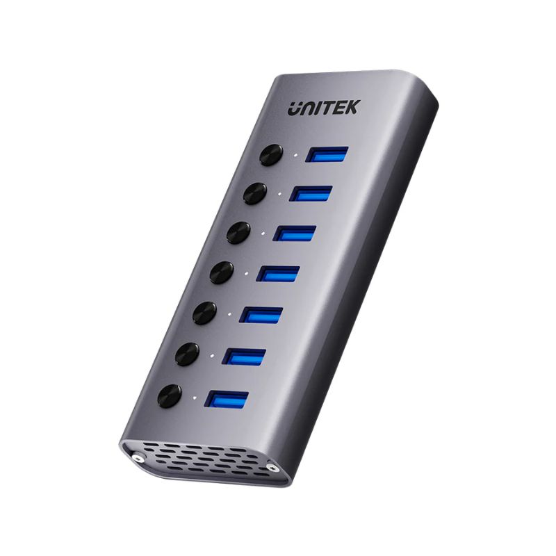 Hub USB UNITEK 7 Cổng USB3.0 Tốc Độ Cao Có Nguồn Phụ