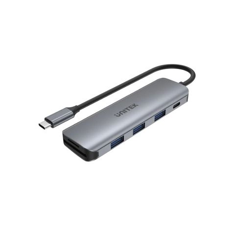 hub-usb-c-unitek-uhub-p5-6-in-1-5gbps-pd-100w-doc-the-sd-micro-sd