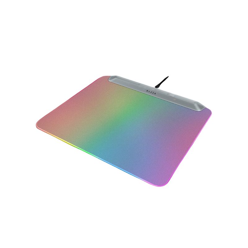 Lót Chuột Razer Firefly V2 Pro Phantom White (Bề Mặt Cứng, RGB)