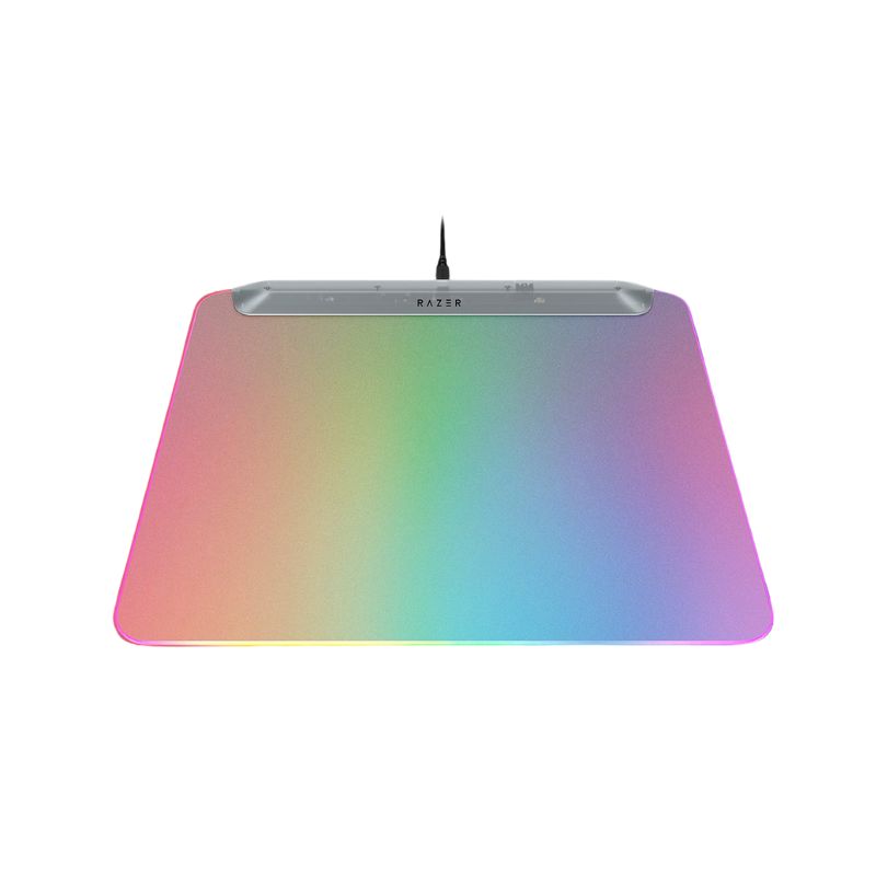 Lót Chuột Razer Firefly V2 Pro Phantom White (Bề Mặt Cứng, RGB)