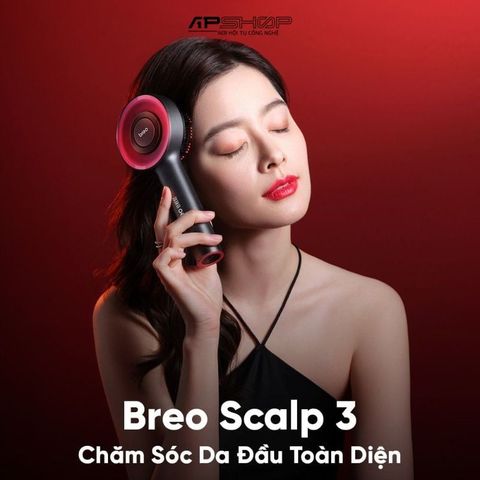 Lược Điện Massage Da Đầu Breo Scalp 3