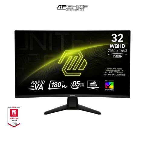 Màn hình MSI MAG 32CQ6F 31.5" | VA | 2K | 170HZ | Cong