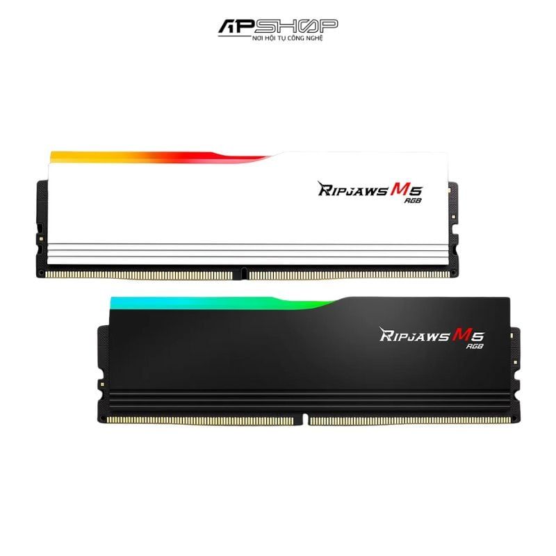 Ram PC GSkill Ripjaws M5 RGB 32GB DDR5 Bus 5200  2x16GB