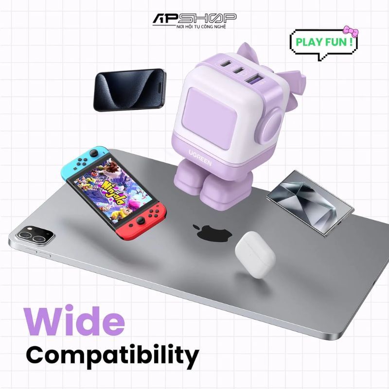 Sạc nhanh UGREEN Nexode RG 65W CD361