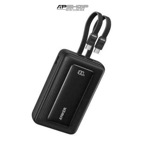 Sạc dự phòng Anker Zolo 10000mAh 30W (2 cổng 1A1C) A1680
