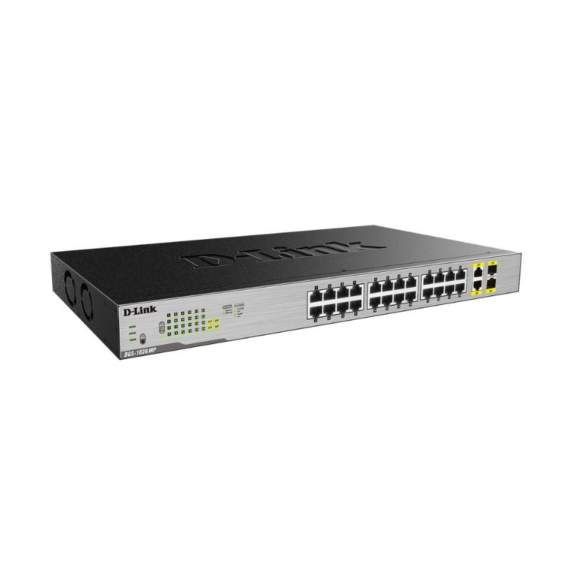switch-poe-d-link-dgs-1026mp-24-cong-poe-gigabit-370w-2-combo-sfp