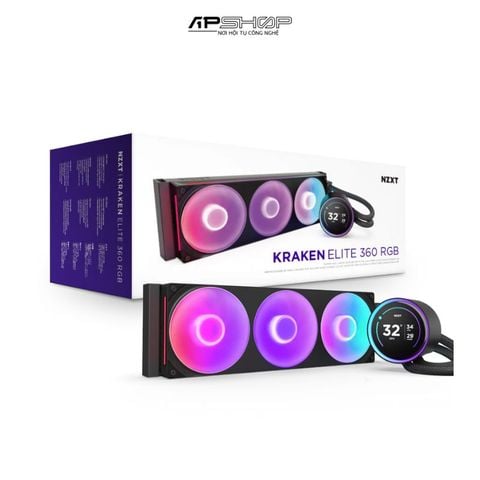 Tản nhiệt NZXT - KRAKEN ELITE 420 RGB V2