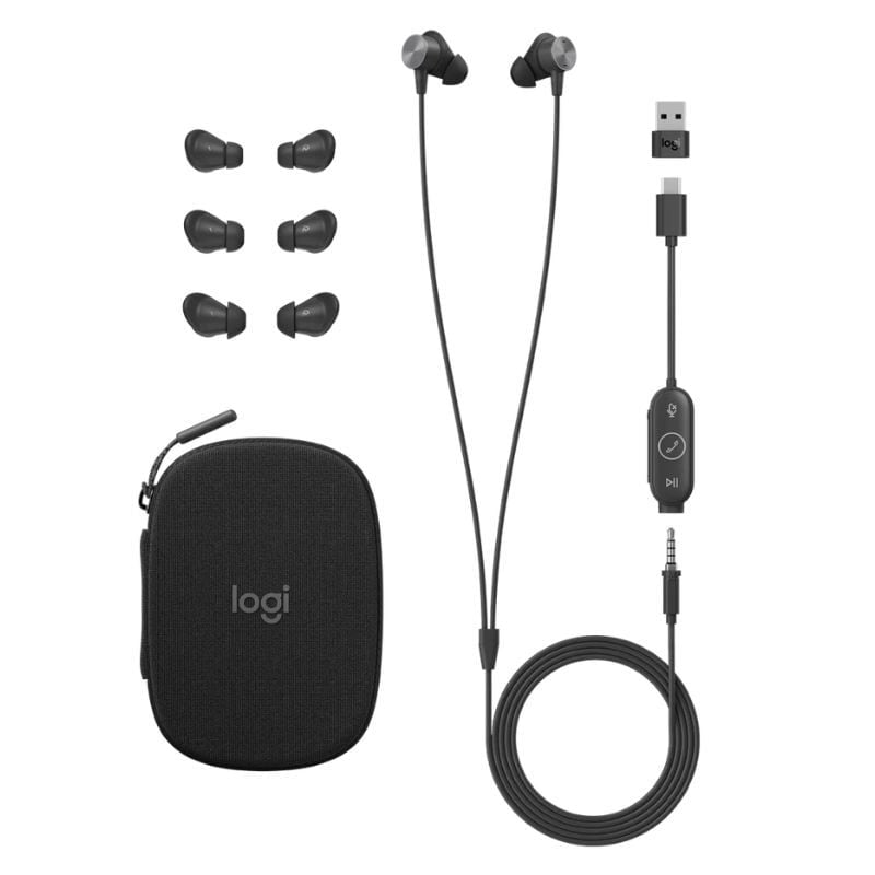 Tai nghe Logi Zone Wired Earbuds | In-ear | 3.5mm, USB C/A