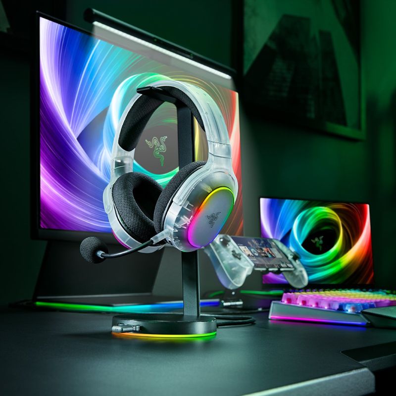 Tai Nghe Razer Barracuda X Chroma Phantom White (Wireless, RGB)
