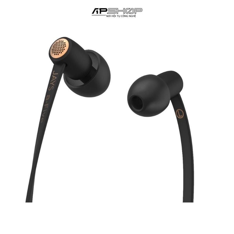 Tai nghe bluetooth Jays a Five màu Black/Gold | Chính hãng | Thương hiệu Thụy Điển