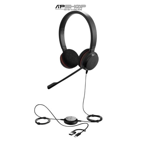 Tai nghe Jabra Evolve 20 Stereo USB C/A