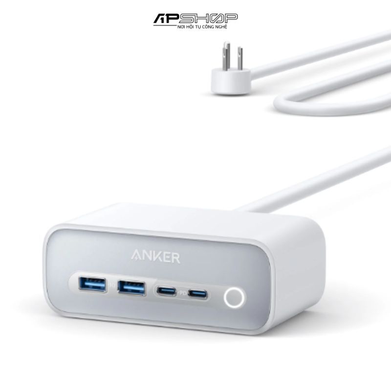 Trạm sạc Anker 525 67W (7 cổng 3AC2C2A) A91C0