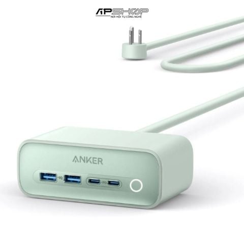 Trạm sạc Anker 525 67W (7 cổng 3AC2C2A) A91C0
