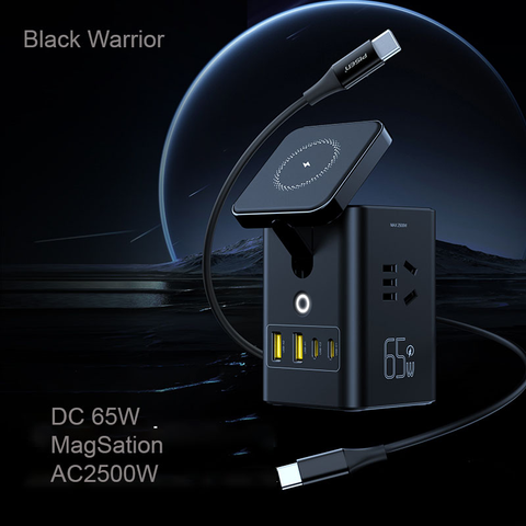 Trạm sạc PISEN PRO MagStation 65W (4 in 1)