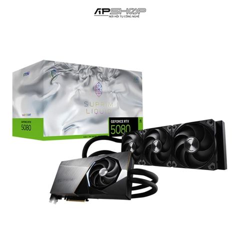 VGA MSI RTX 5080 16G SUPRIM LIQUID SOC