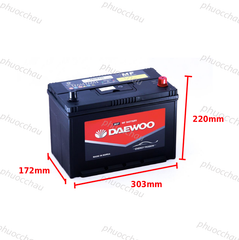 Ắc Quy Daewoo 105D31L/R 12V 90AH