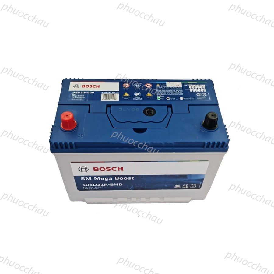 Ắc Quy BOSCH 105D31L/R (12V-90AH)
