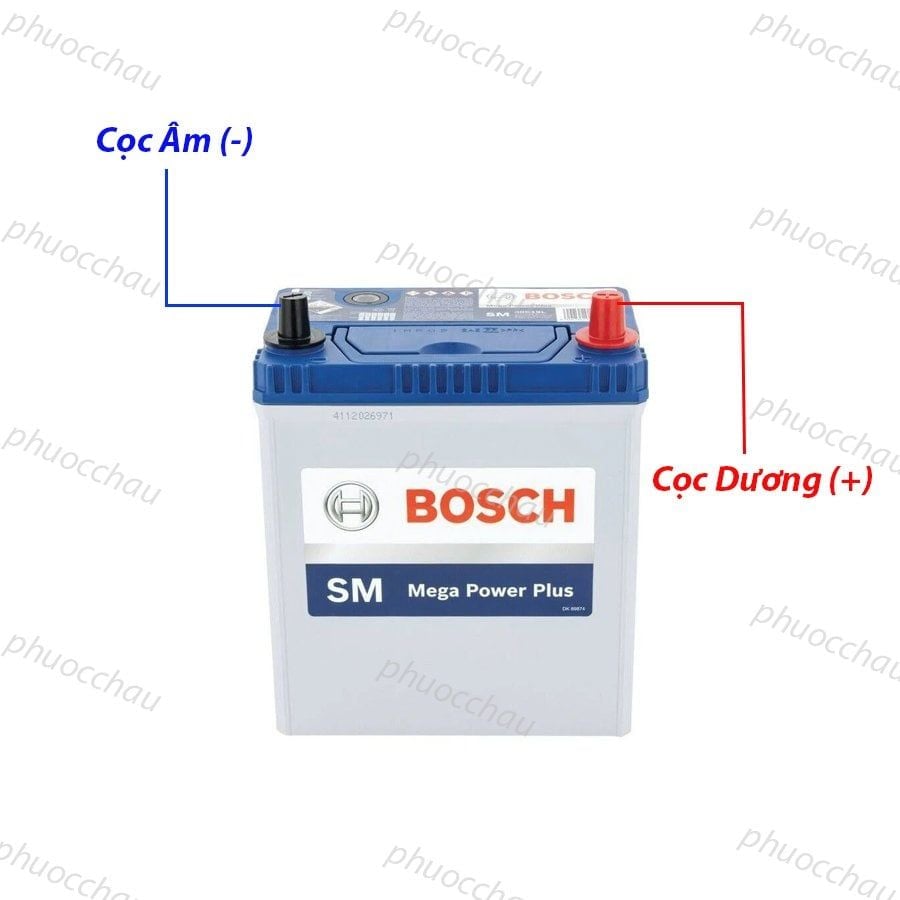 Ắc Quy BOSCH 40B19L/R 12V-35Ah