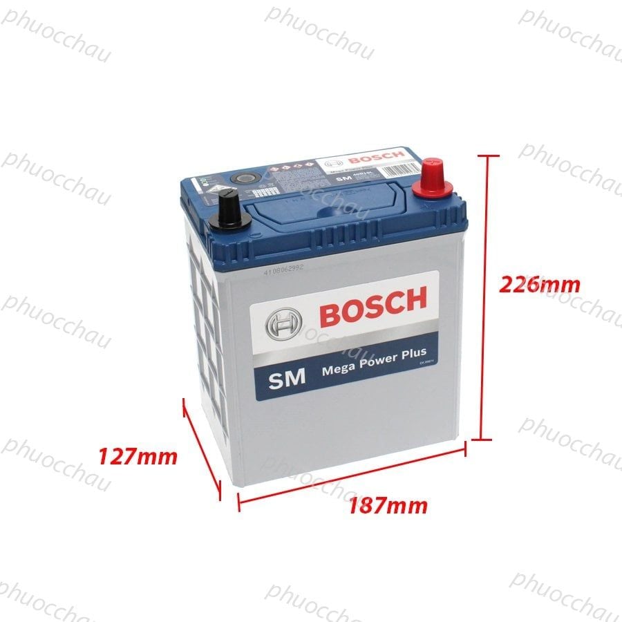 Ắc Quy BOSCH 40B19L/R 12V-35Ah