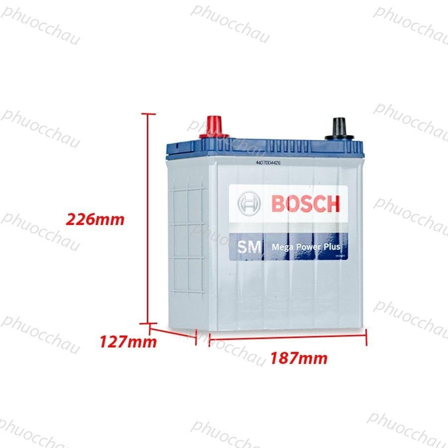 Ắc Quy BOSCH 40B19L/R 12V-35Ah
