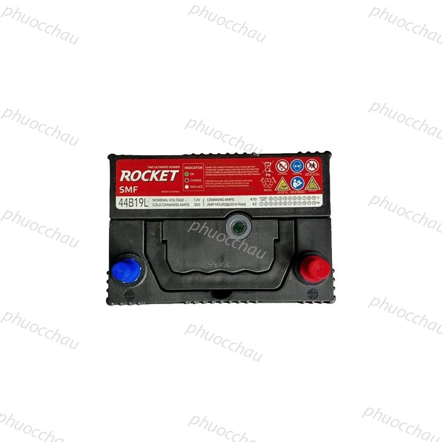 Ắc Quy ROCKET SMF 44B19L (12V-40Ah)