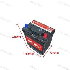 Ắc Quy ROCKET SMF 44B19L (12V-40Ah)