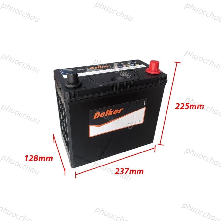 Ắc Quy Delkor 55B24L/LS (12V - 46Ah)