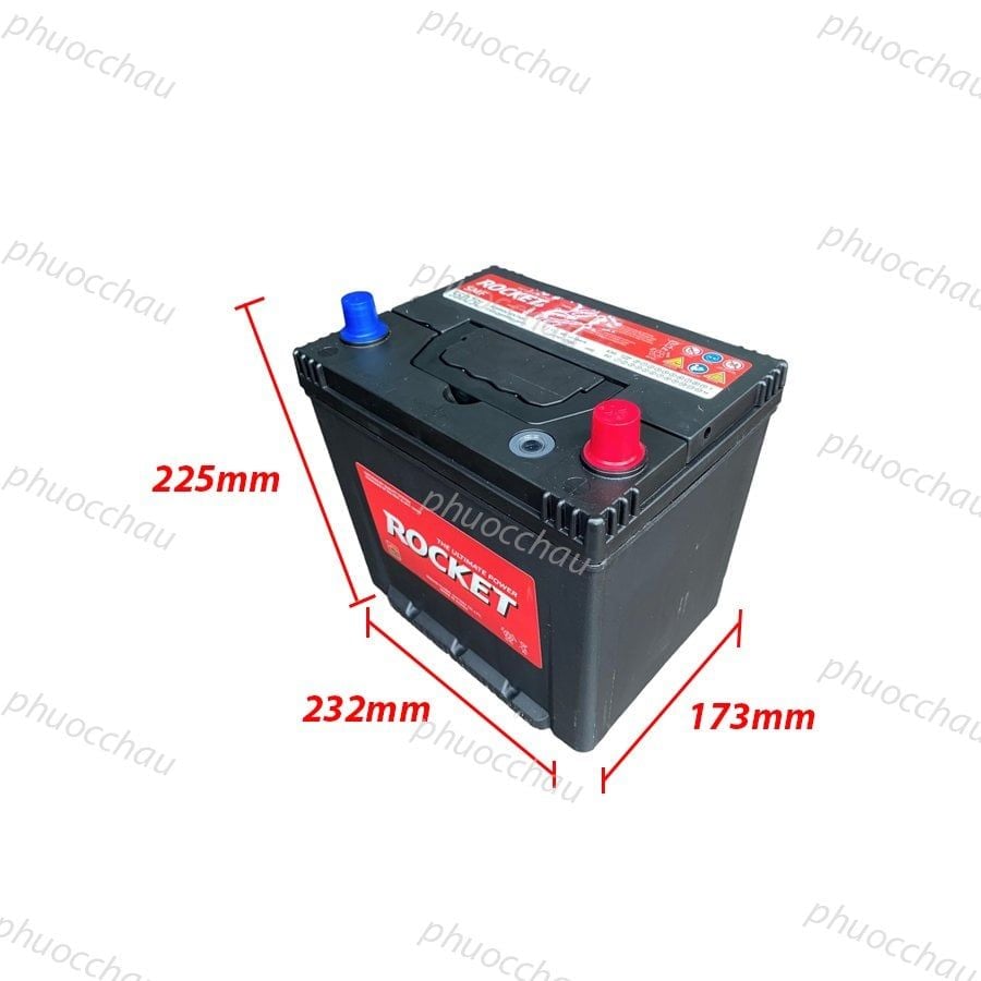 Ắc Quy ROCKET SMF 55D23L (12V-60Ah)