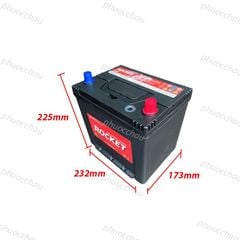 Ắc Quy ROCKET SMF 55D23L (12V-60Ah)