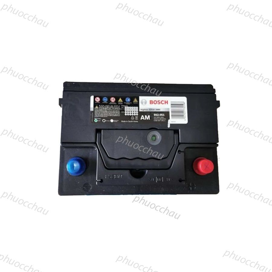 Ắc Quy BOSCH DIN 562.051 12V-62Ah