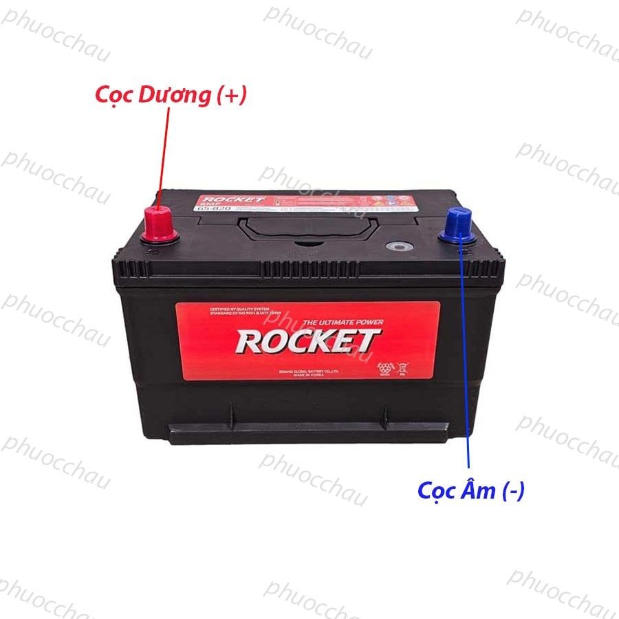 Ắc Quy ROCKET SMF 65-820 (Ford Explorer) 12V-88Ah