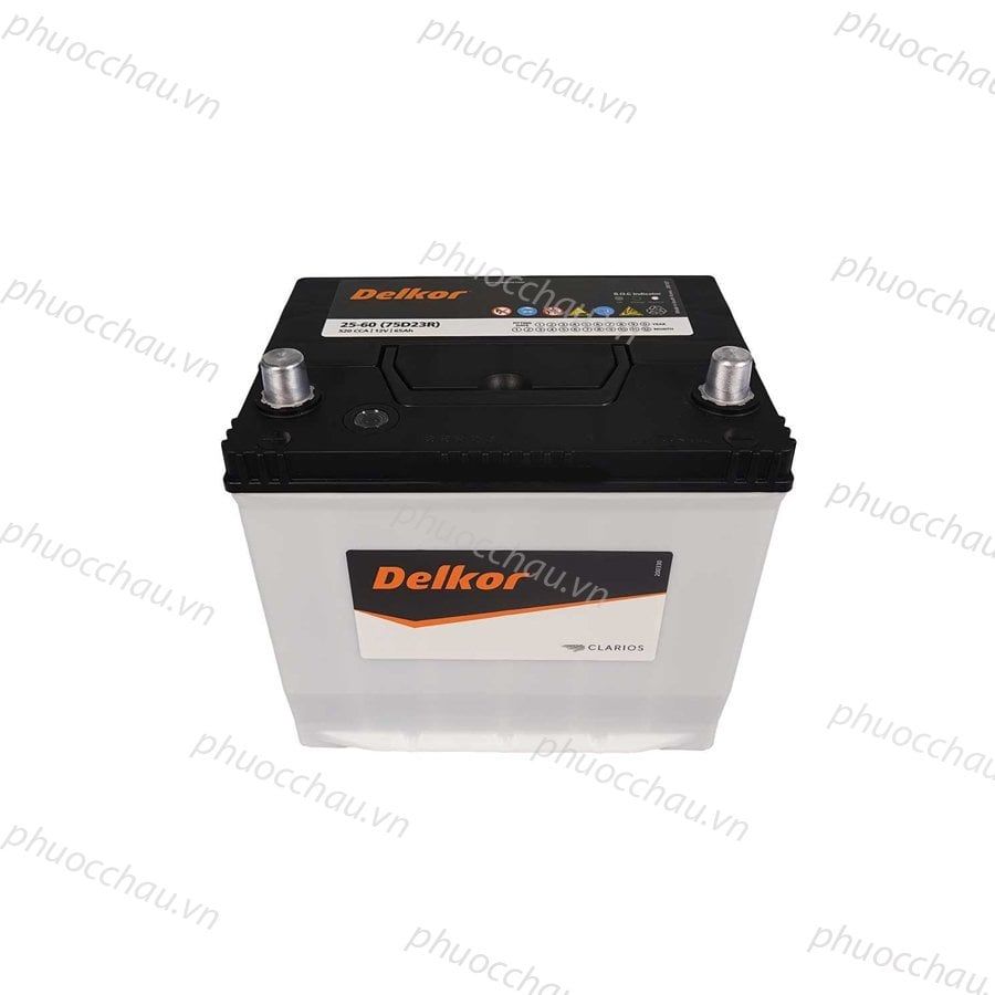 Ắc Quy Delkor  75D23R (12V - 65Ah)