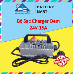 Bộ sạc Charger oem 24v15a Cho xe nâng, máy chà sàn