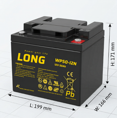 Ắc Quy LONG WP50-12NE (12V-50AH)