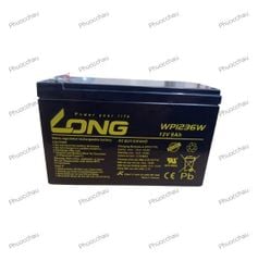 Bình ắc quy khô long 12v-9ah wp1236w dùng cho ups, lưu điện cửa cuốn, lưu điện máy tính, loa kéo