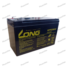 Bình ắc quy khô long 12v-9ah wp1236w dùng cho ups, lưu điện cửa cuốn, lưu điện máy tính, loa kéo