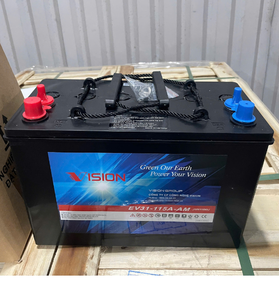 Ắc quy khô Vision EV31-115A-AM (12V-115AH)