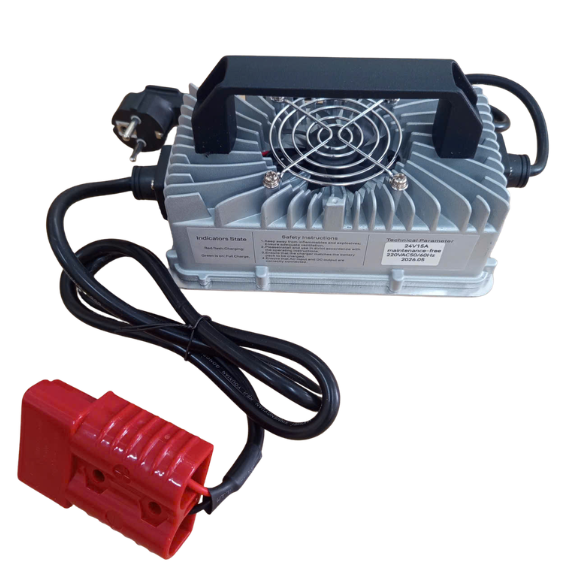 Bộ sạc xe điện 24v15a cho xe nâng, máy chà sàn dùng ắc quy